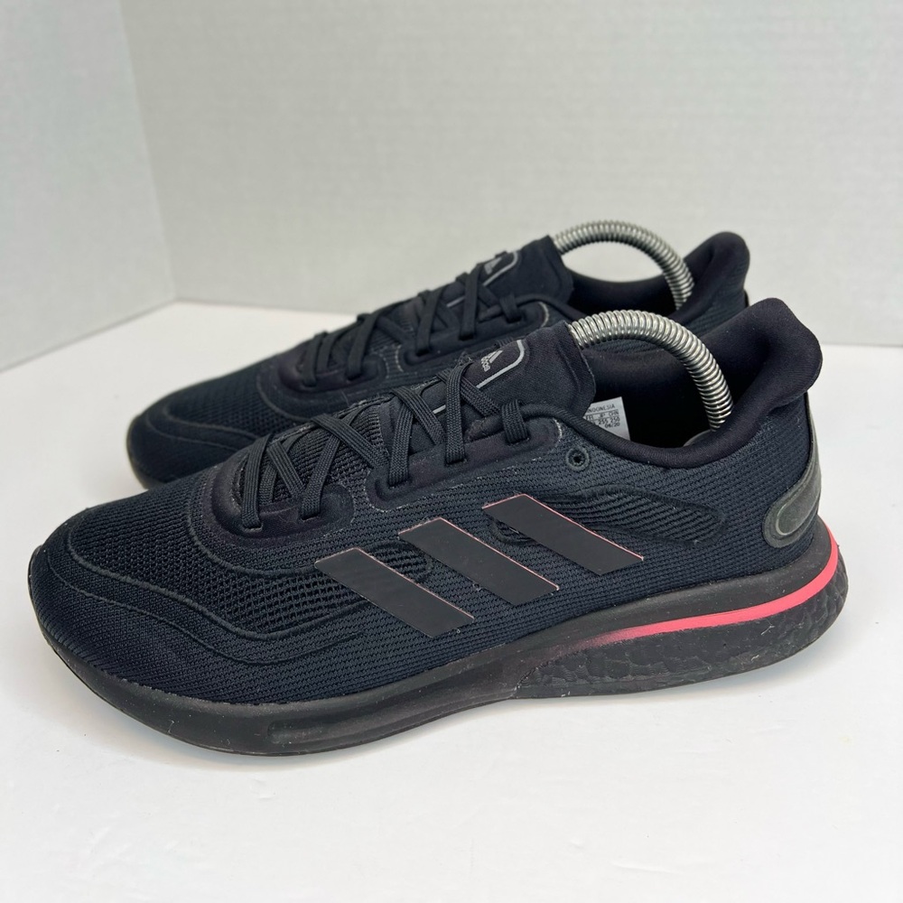 Adidas Supernova Primegreen Bounce Boost Running Black/Pink Womens 8.5 SUPERB!